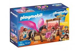 MARLA EN DEL MET GEVLEUGELD PAARD PLAYMOBIL (70074) ()